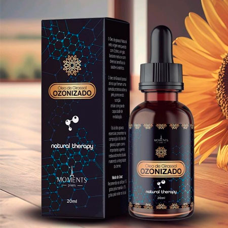 Óleo De Girassol Ozonizado 20ml