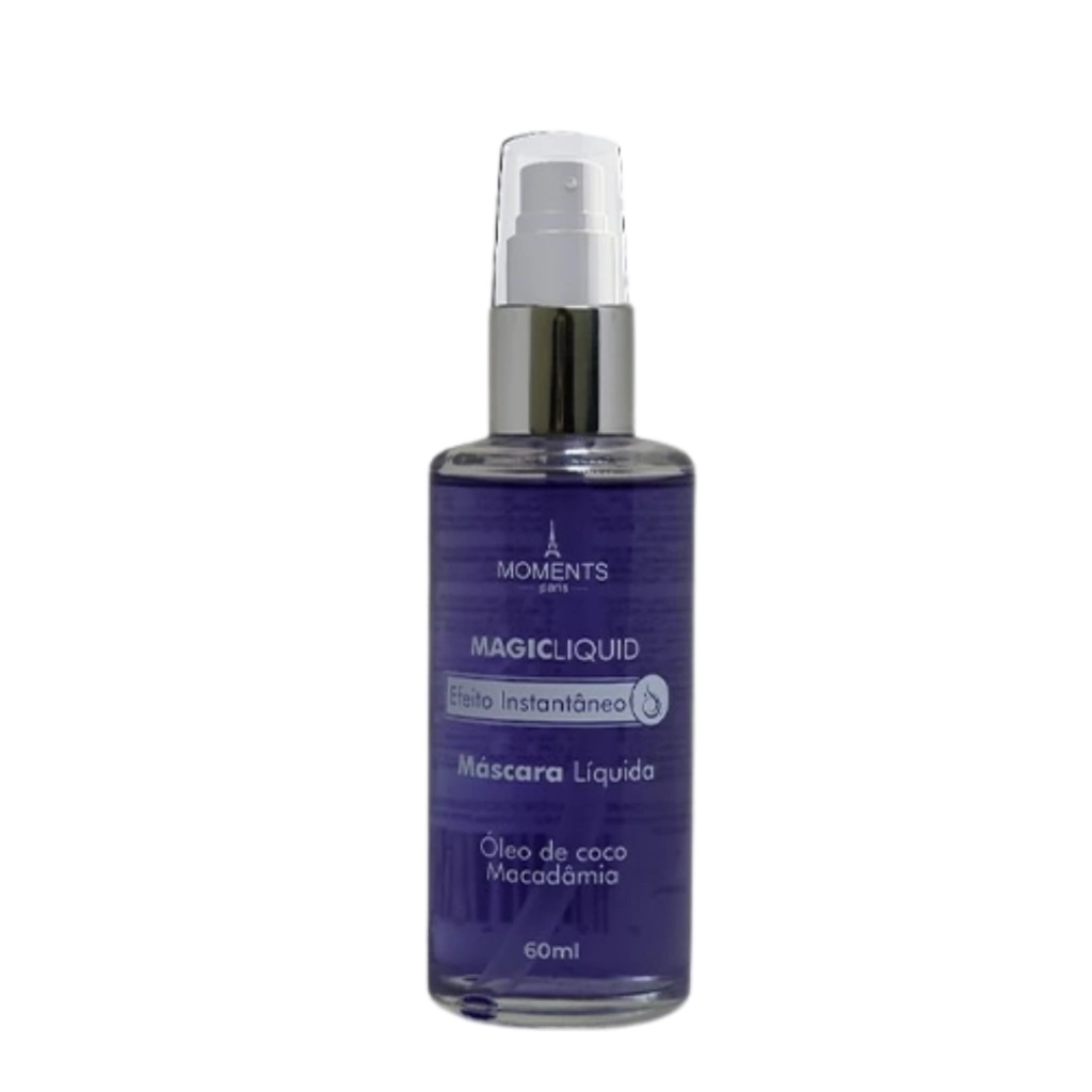 Magic Liquid - Máscara Líquida - Hidratação Efeito Instantâneo 60ml - Moments Paris